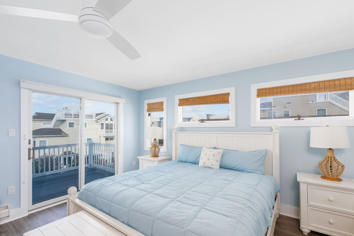 luxury bedroom on LBI