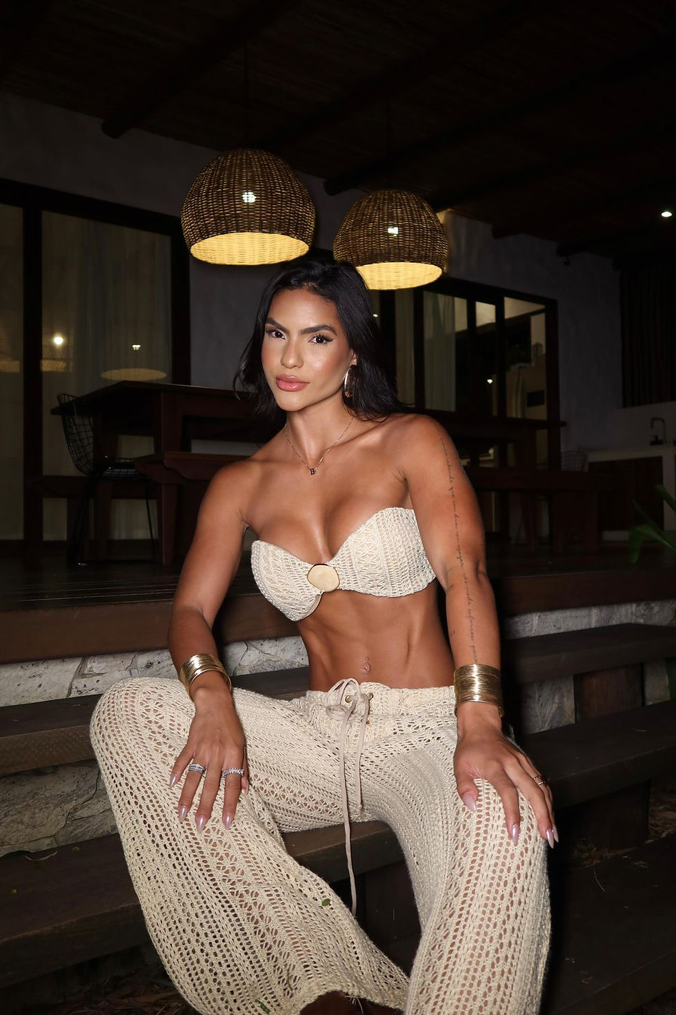 Conjunto Verão Crochê Mariane