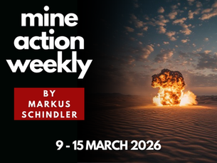 Mine Action Weekly, 9 - 15 March 2026