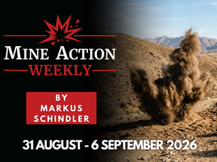 Mine Action Weekly, 31 August - 6 September 2026