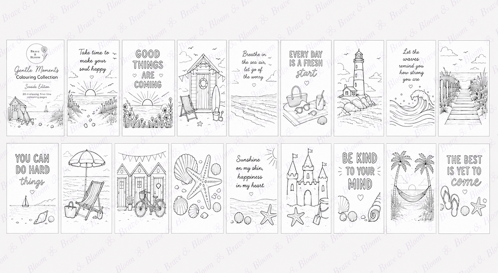 Thumbnail: Gentle Moments: Colouring Collection