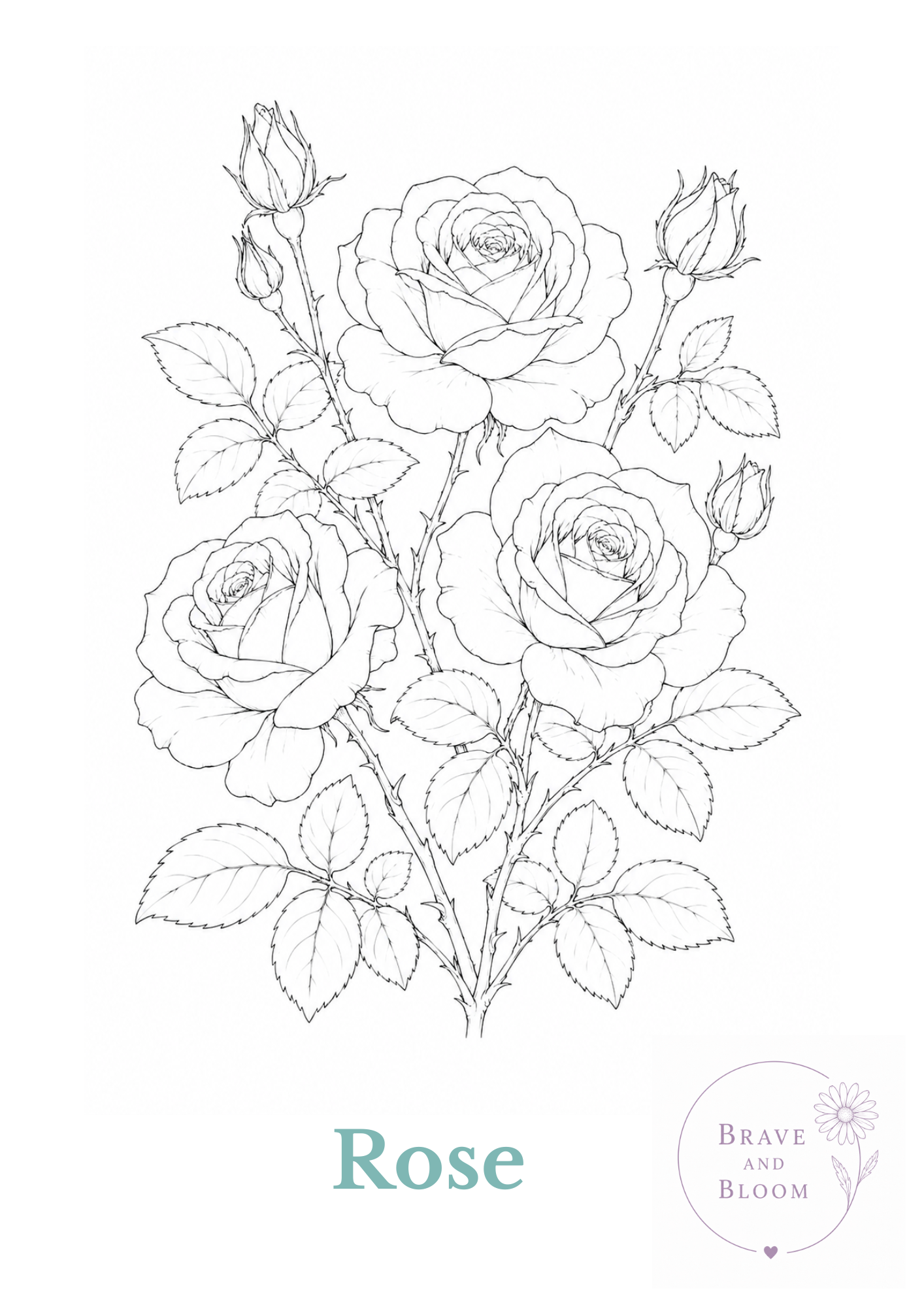 June Colouring Book / Pages