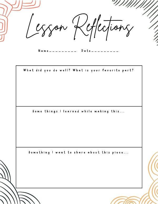 Lesson Reflections For Instructional Strategies and Learning Supports.png