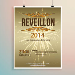 Convite reveillon | Bruna