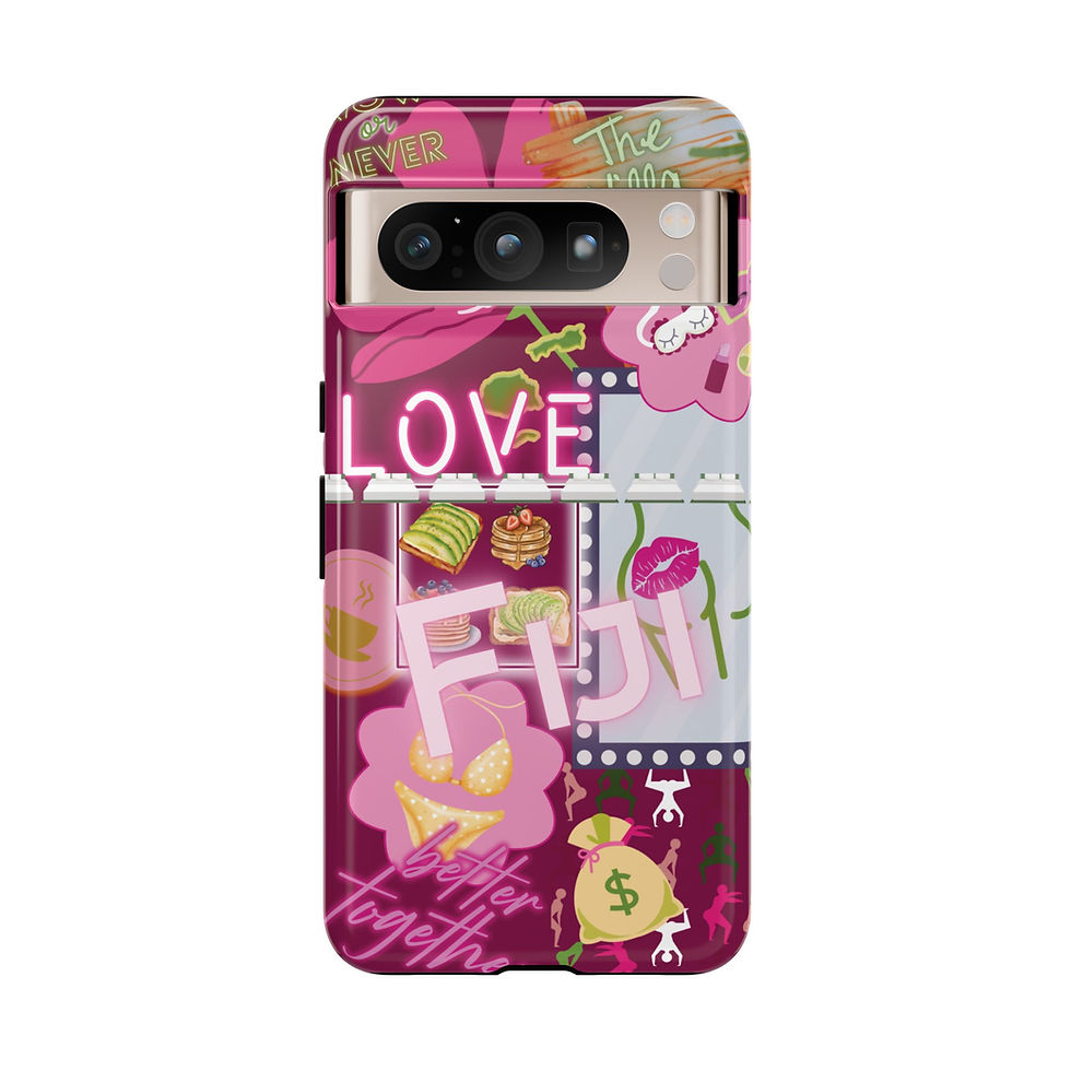 Thumbnail: Love on the Island Phone Case - Google Pixel 8 Pro