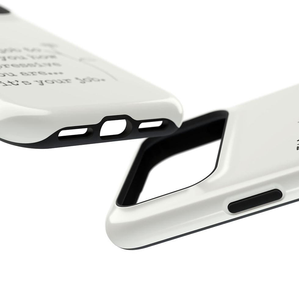 Thumbnail: Inspirational Magnetic Phone Case - iPhone 16 Pro Max - Top and Bottom of the Case