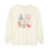 Thumbnail: Ivory Long Sleeve T-shirt: Christmas Activities in Pastels: Decorate Tree, Make Gingerbread, and more