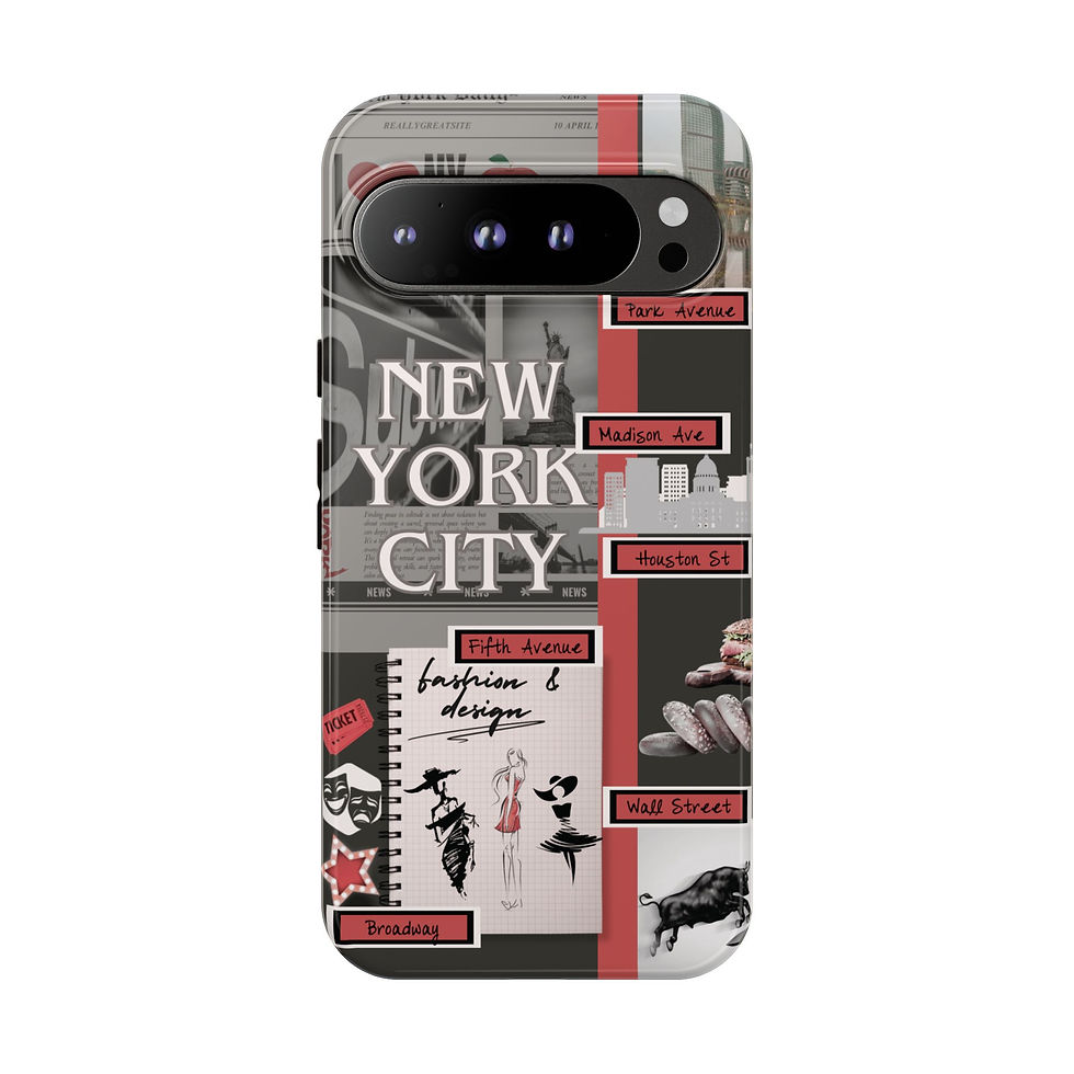 The Streets of NYC Phone Case - Google Pixel 9 XL Pro