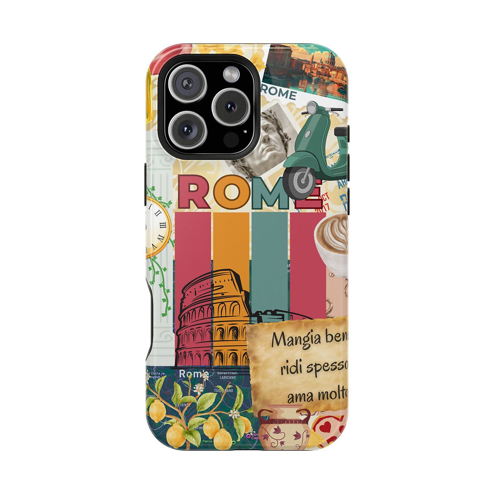 Thumbnail: Sights of Rome Impact Resistant Case - iPhone 16 Pro Max