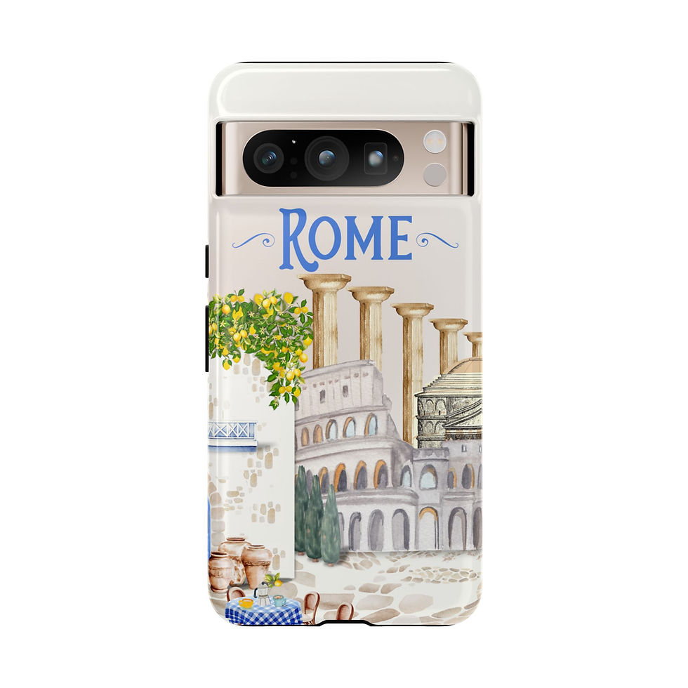 Thumbnail: Rome at Sunset Phone Case - Google Pixel 8 Pro