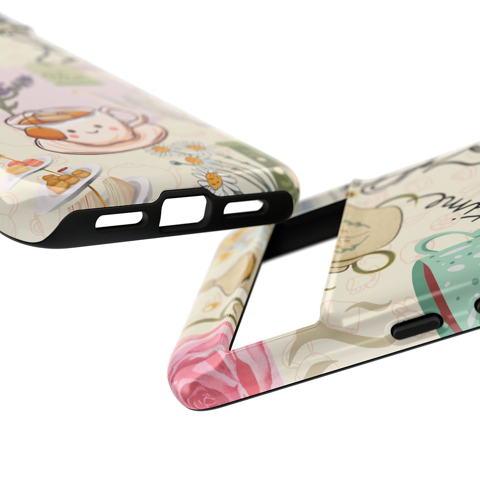 Thumbnail: Tea Time - Google  Pixel 9 Phone Case front and side