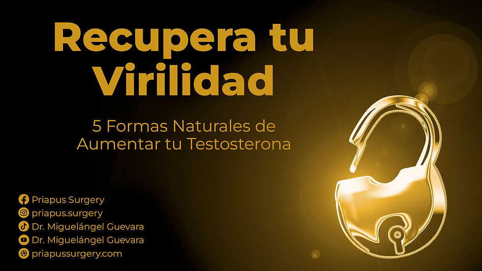 Recupera tu Virilidad: 5 Formas Naturales de Aumentar tu Testosterona