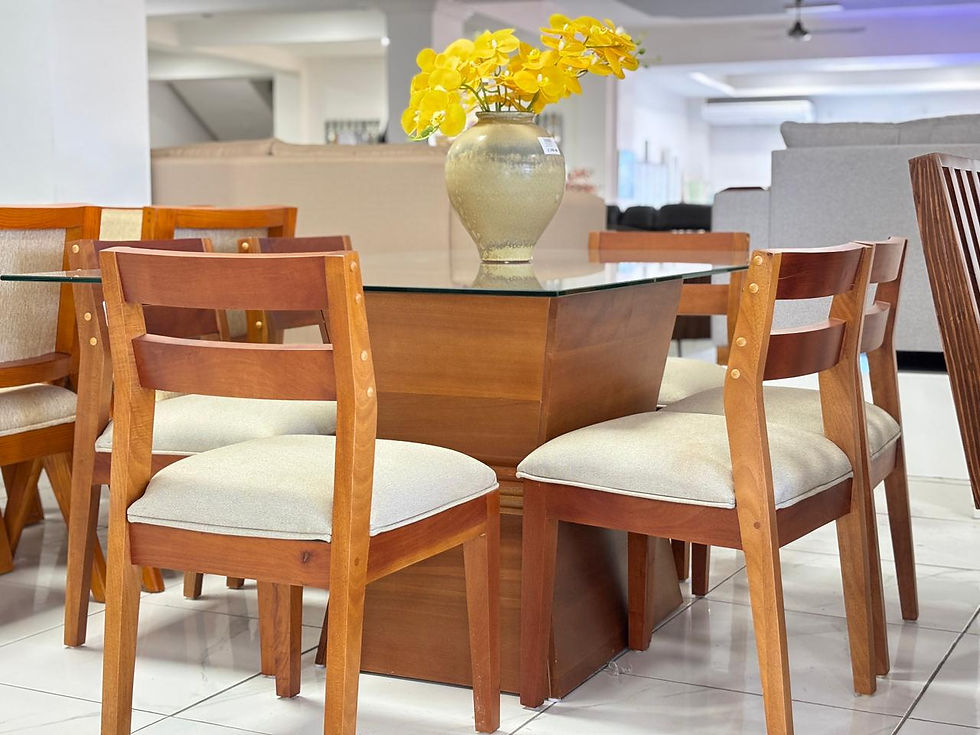 COMEDOR EN CAOBA 6/S NANA              