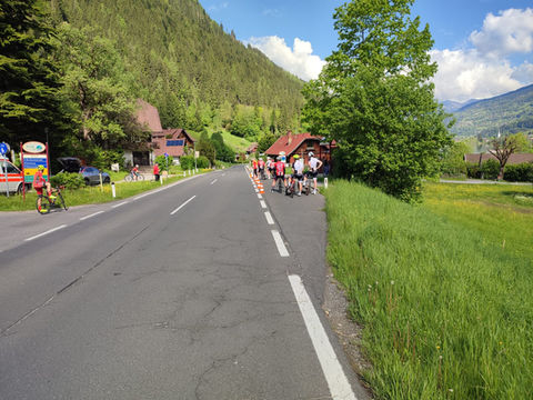 Tolle Action bei diesem Radrennen in Kapfenberg, mit 10 Mitarbeitern im Einsatz.