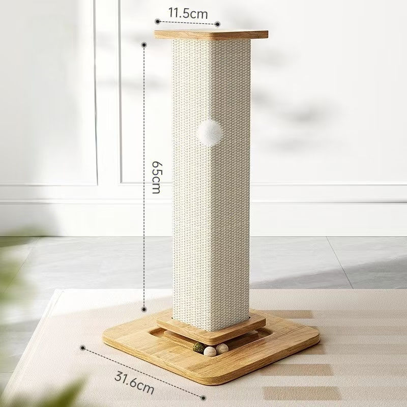 תמונה ממוזערת: עמוד-גירוד-לחתולים-מעץ-עם-משחקים