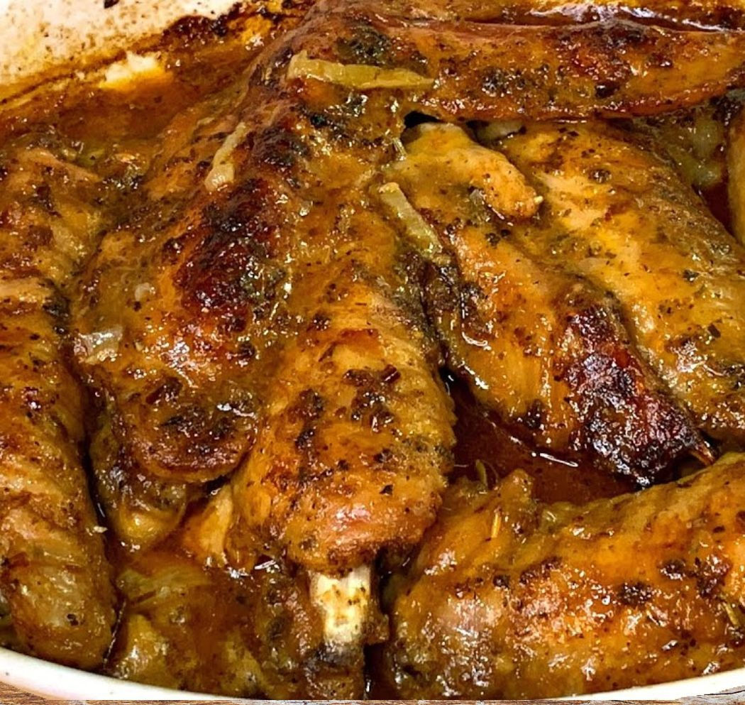 Smothered Turkey Wings