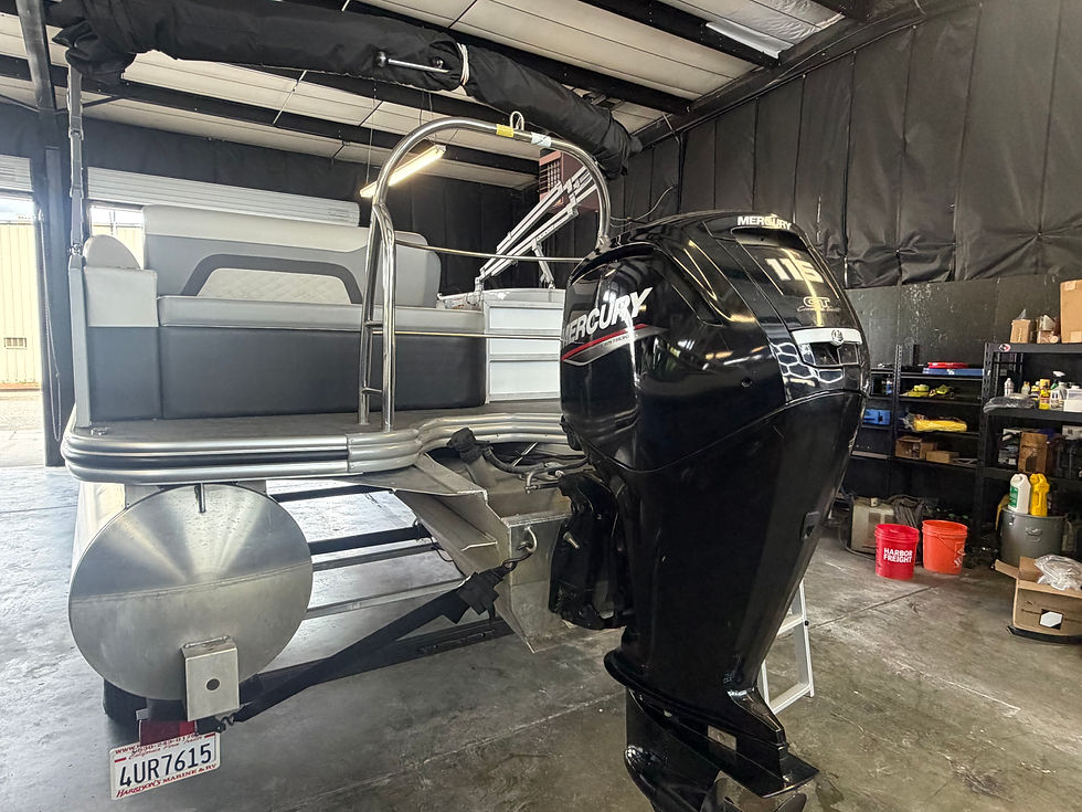 Thumbnail: 2022 Lowe SS210 Pontoon boat under 70hrs