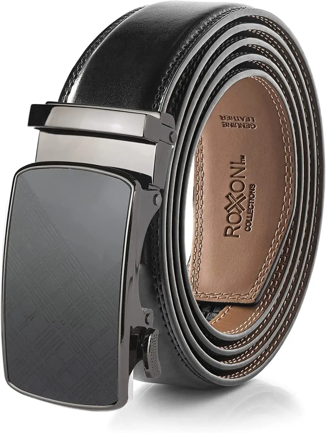 Classic Man Leather Belt-"Jaxson"