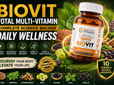 BIOVIT™ TOTAL MULTI-VITAMIN CAPSULEA Research-Based Approach to Daily Nutritional & Botanical Wellness