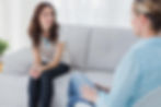 young woman receiving therapy