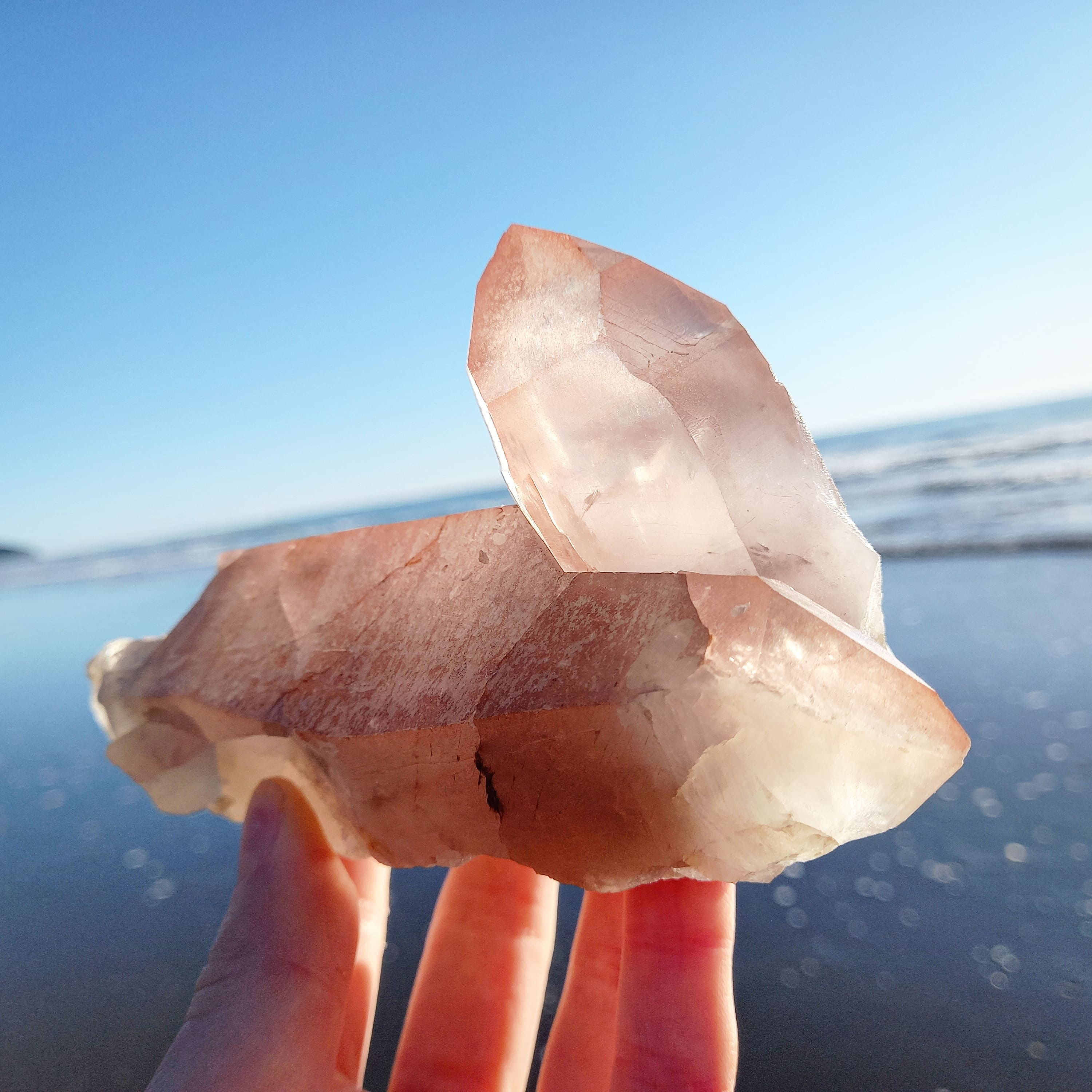 Pink Lemurian Quartz