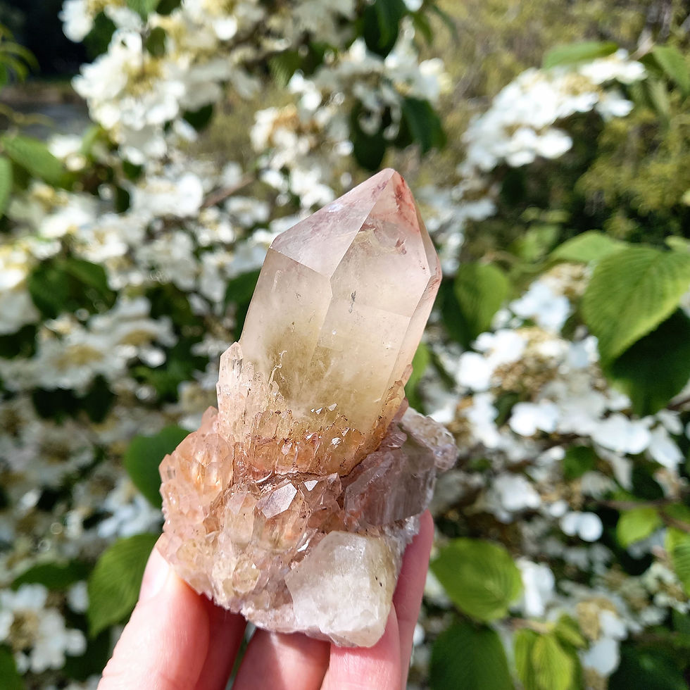 Thumbnail: Self Standing Citrine Cluster. Bringing Powerful Energy To Attract Abundance
