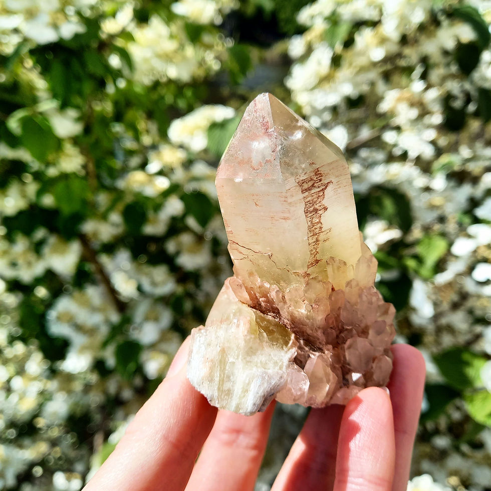 Thumbnail: Self Standing Citrine Cluster. Bringing Powerful Energy To Attract Abundance