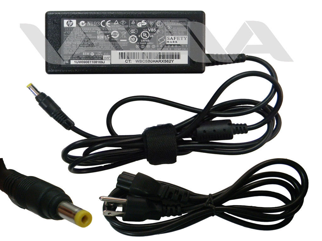 Cargador HP Mini Punta Amarilla