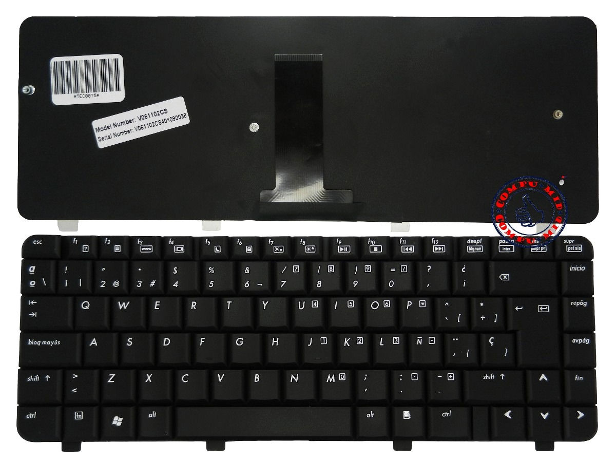 Teclado Hp Compaq Cq40 Cq41 Cq45 Cq40-100 Cq45-100