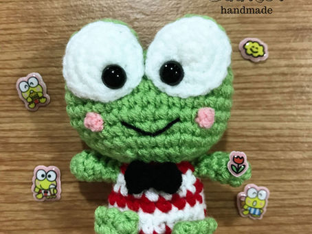 Quutest Crochet Keroppi Frog