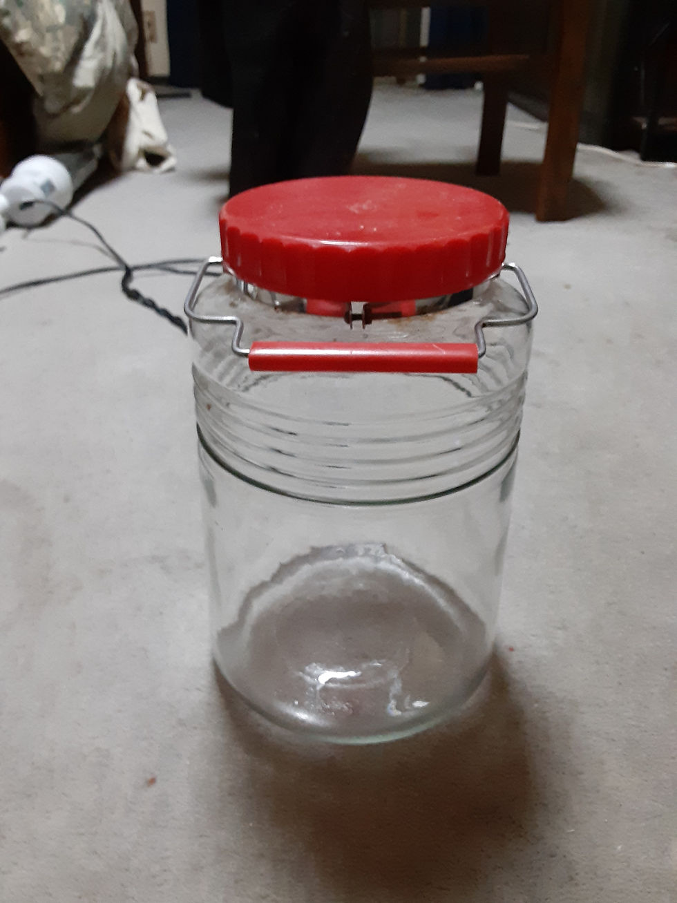 サムネイル： 漬け物つけるガラスの容器