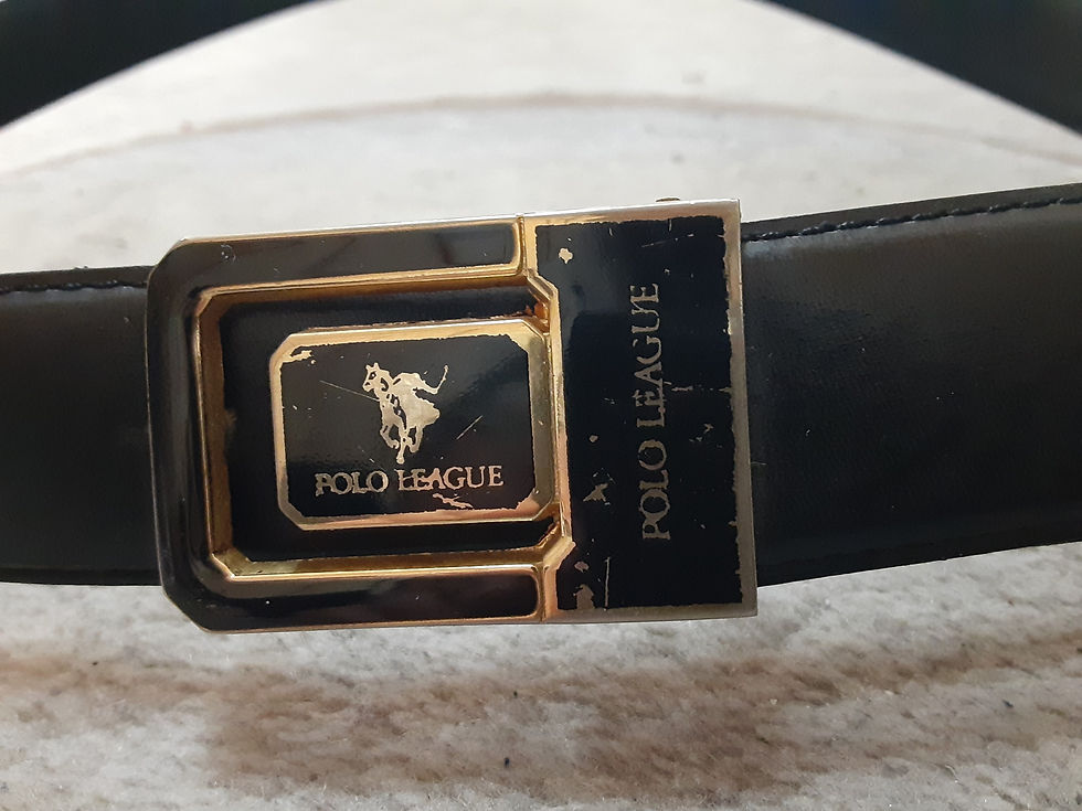 サムネイル： POLO LEAGUE 黒のベルト