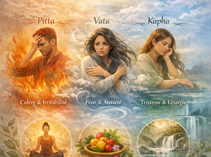 Les émotions comme signe d’un dosha excessif