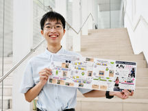 いよいよ週末開催!高等学校生徒が制作にあたった学園祭(鵬翔祭)当日配布パンフレットが完成しました