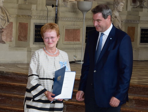Ministerpräsident Dr. Markus Söder und Frau Eitel