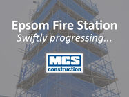 Progress Update at Epsom Fire Station
