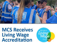 MCS Receives Living Wage Accreditation