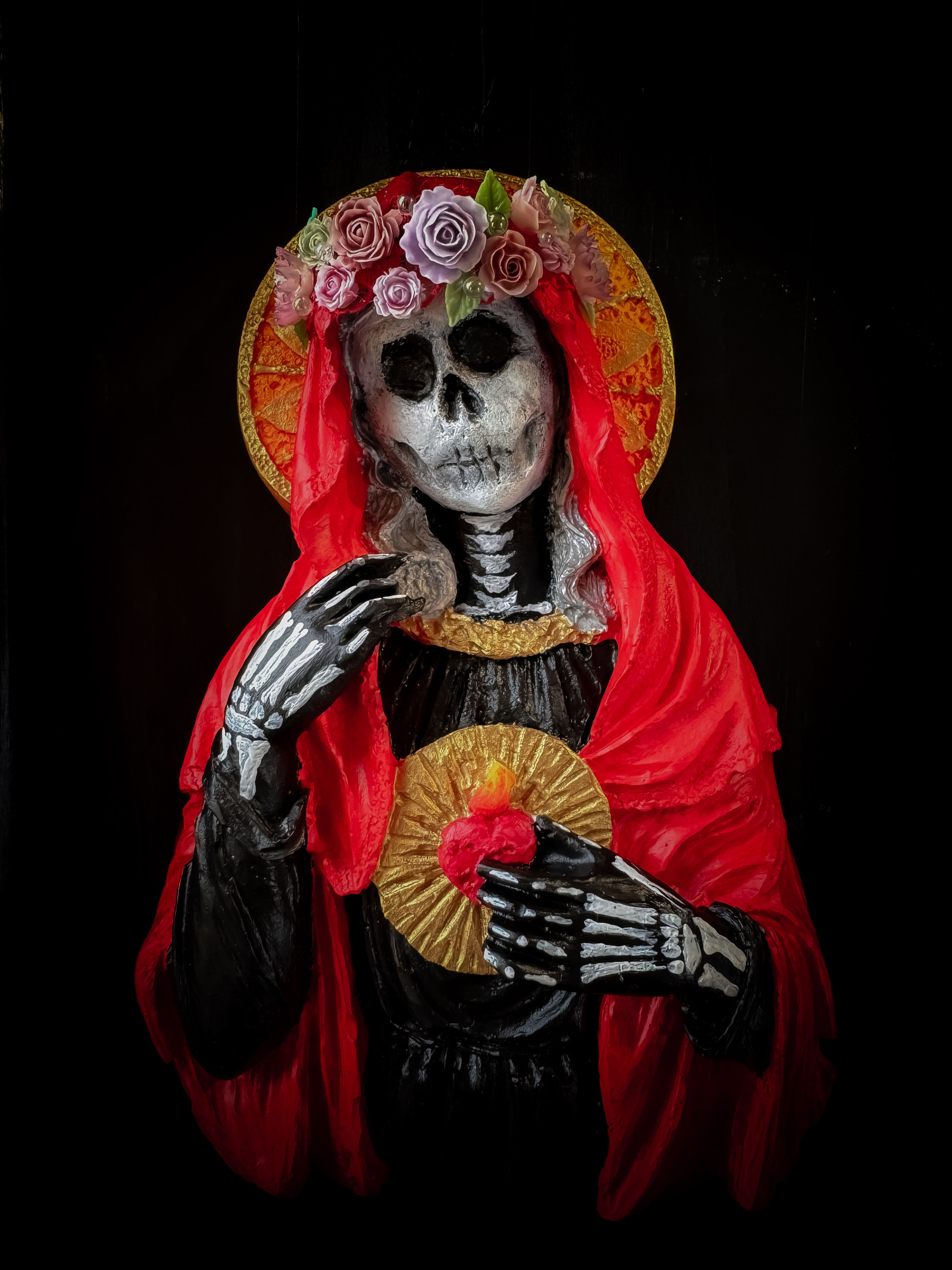 Santa Muerte Print - Full Figure