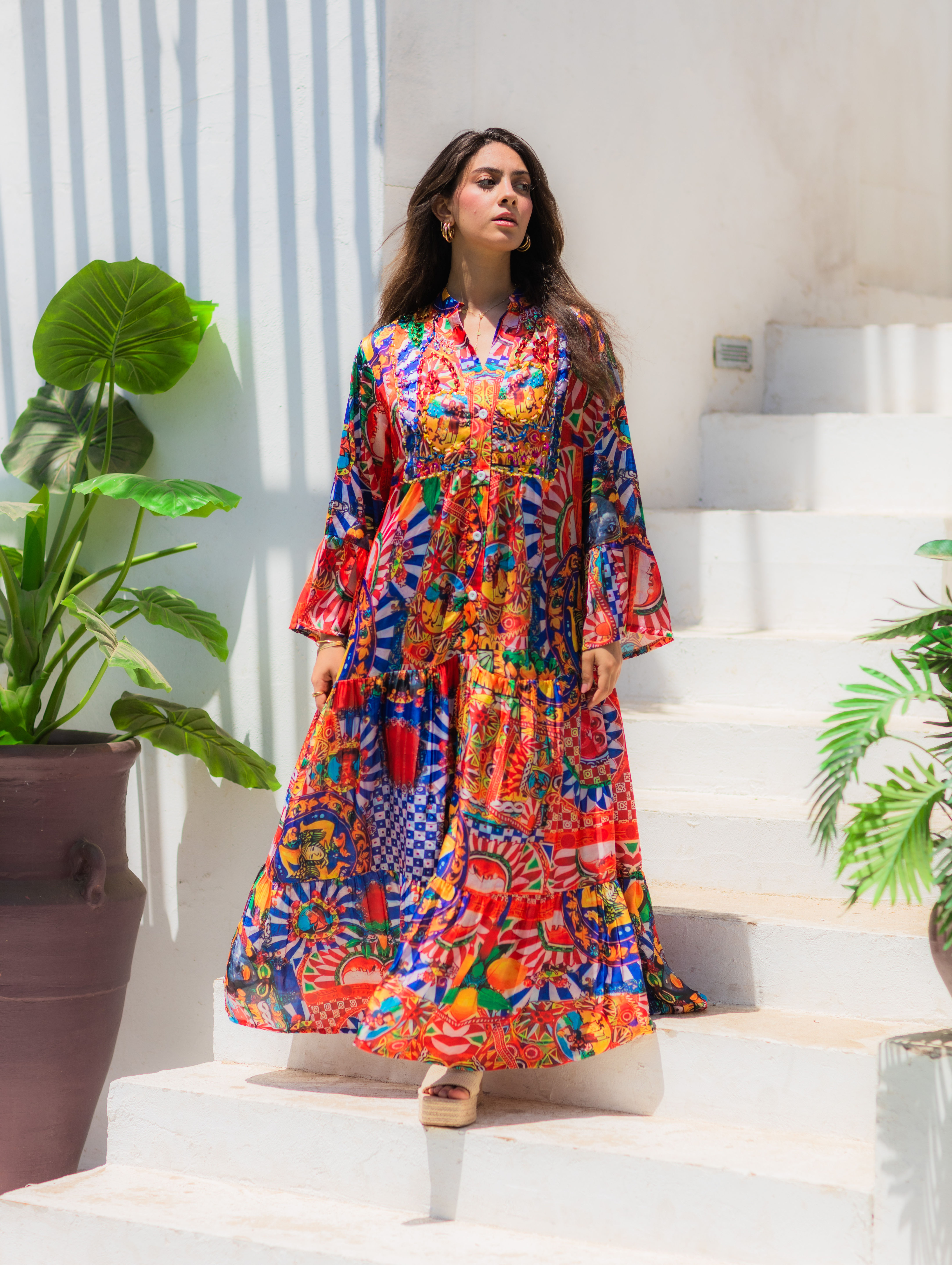 The Amalfi beaded dress