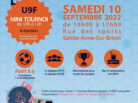 Tournois de foot féminin solidaire