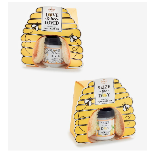 Bee Happy Foot Care Set – Sweet Treat for Tired Feet