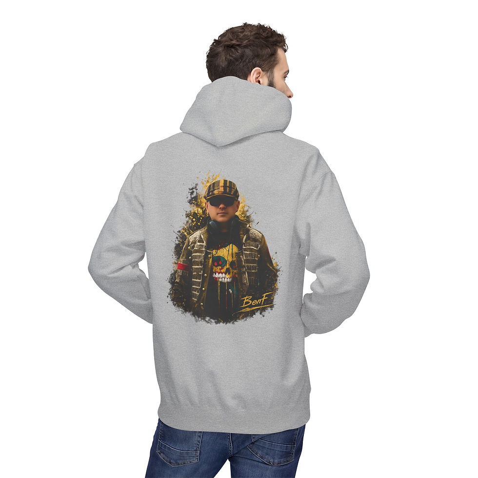 Miniature : BenF Dark Neon Streetwear Hoodie  |  Limited Edition