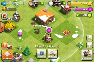 CENTRO DA VILA NO CLASH OF CLANS