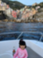 Cinque Terre, Italy by sea