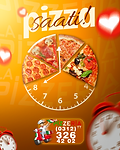 Sosyal medya tasarımı pizza