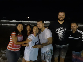 Batismo do Cristhian e da Kayli