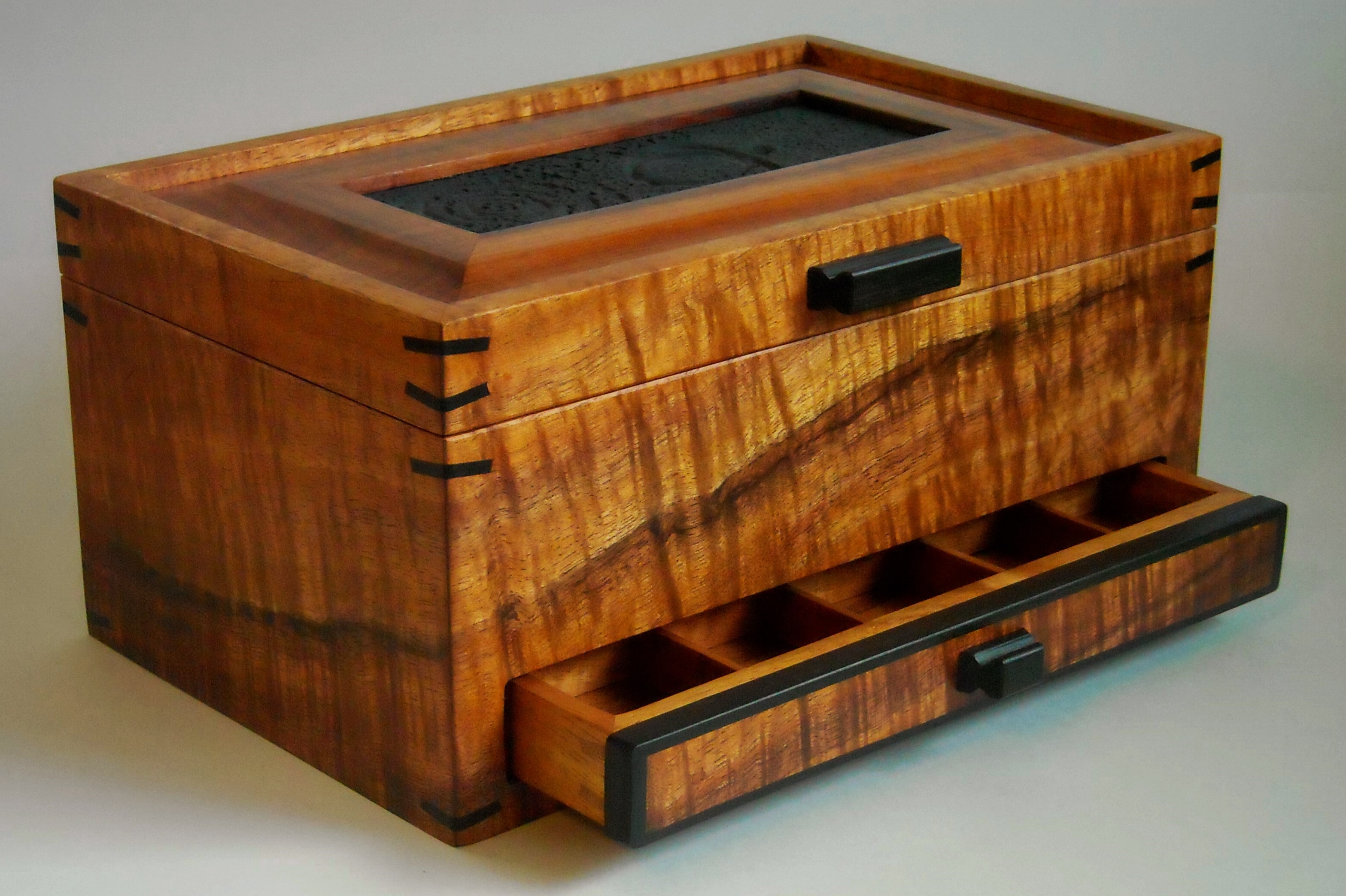 DRAWER WITH EBONY TRIM