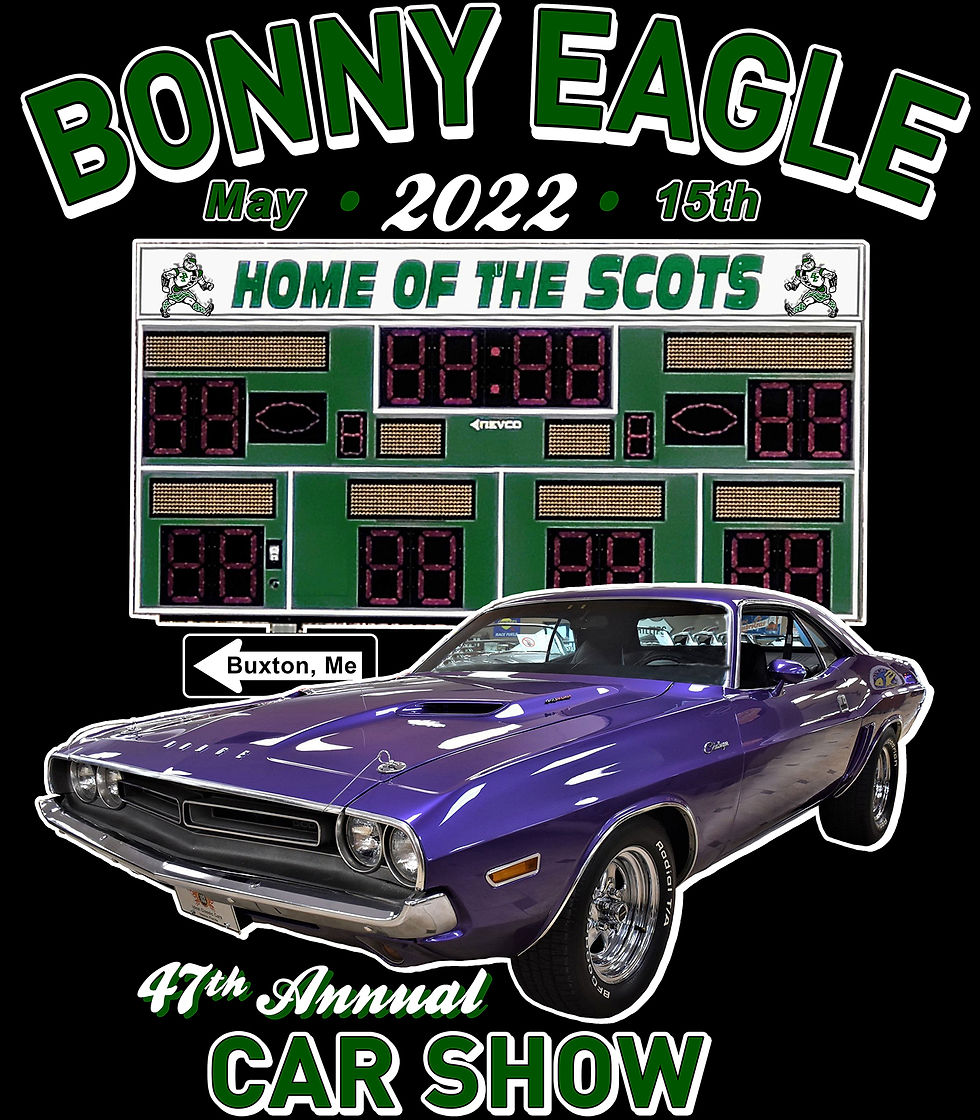 Thumbnail: Bonnie Eagle 2022 Car Show Black & Indigo Tees