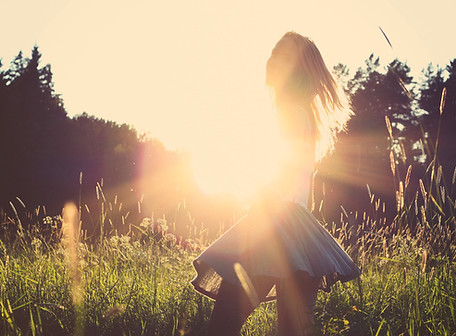 Woman in a Field