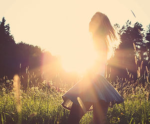 Woman in a Field